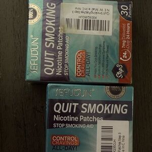 7mg Nicotine Patch STOP SMOKING 60 total patches